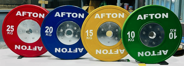 Afton Bumper Plates Gladiator Pro Coloured