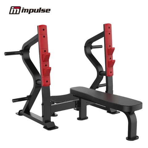 Impulse SL7028 Flat Olympic Bench Press Afton Fitness Equipment