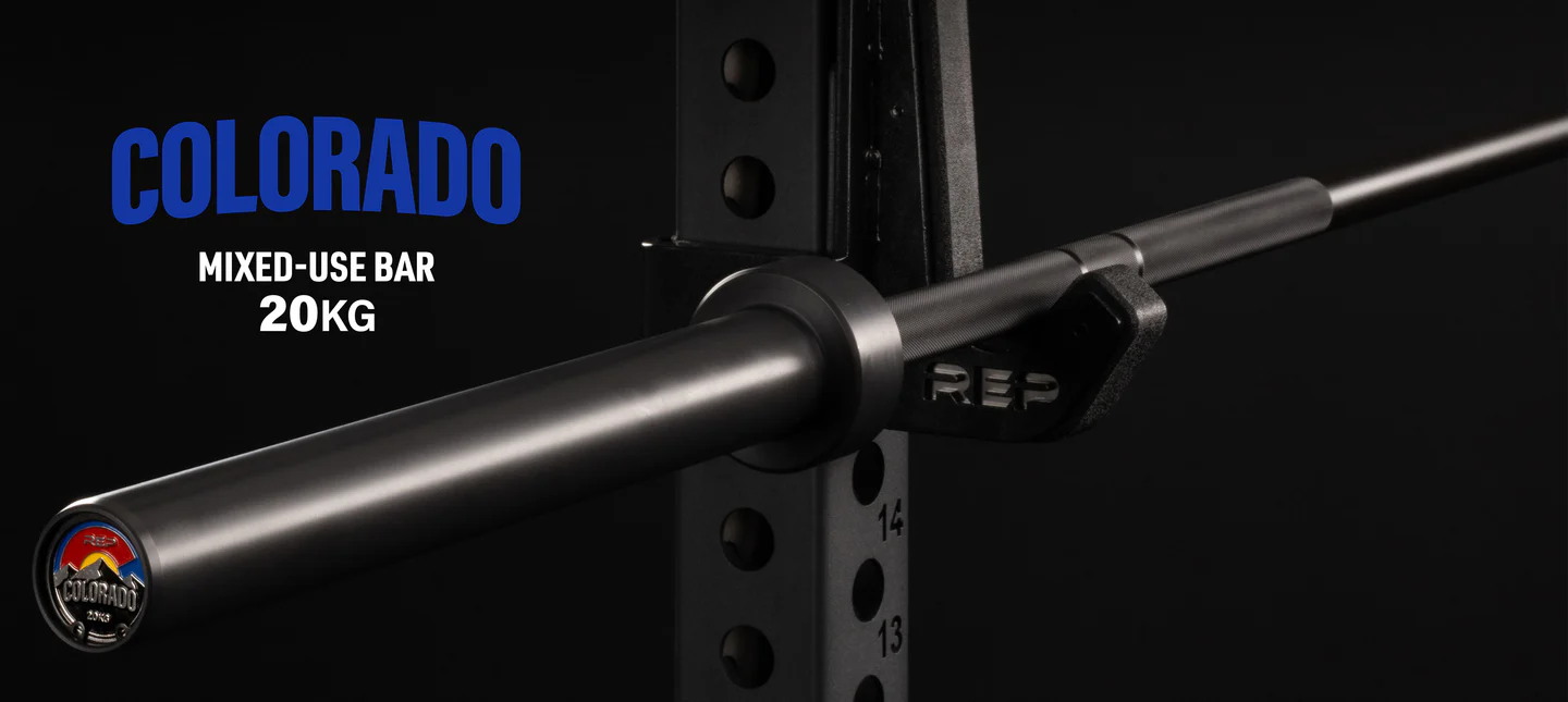 REP Fitness Colorado Bar – 20kg | Black Cerakote REP Fitness Colorado Bar – 20kg | Black Cerakote
