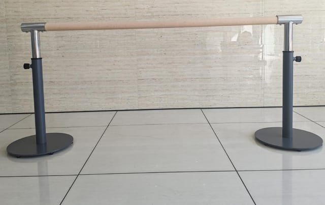 Afton Commercial Ballet Barre 175 cm – Studio-Grade Freestanding Adjustable Barre