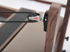 Afton Pilates Veritas Walnut Reformer with Tower