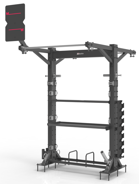 FF-C1 — Impulse FF Single-Bay Free-Standing Rig — Fully Equipped