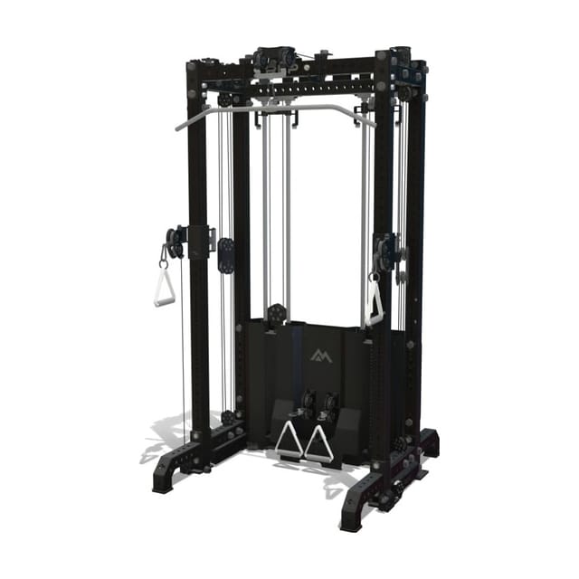 REP PR-5000 Half Rack with Ares™ 2.0 Functional Trainer (80")