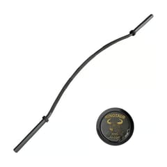 AFTON Minotaur – 27KG Cambered Squat Bar (Aggressive Knurl, 2388mm)