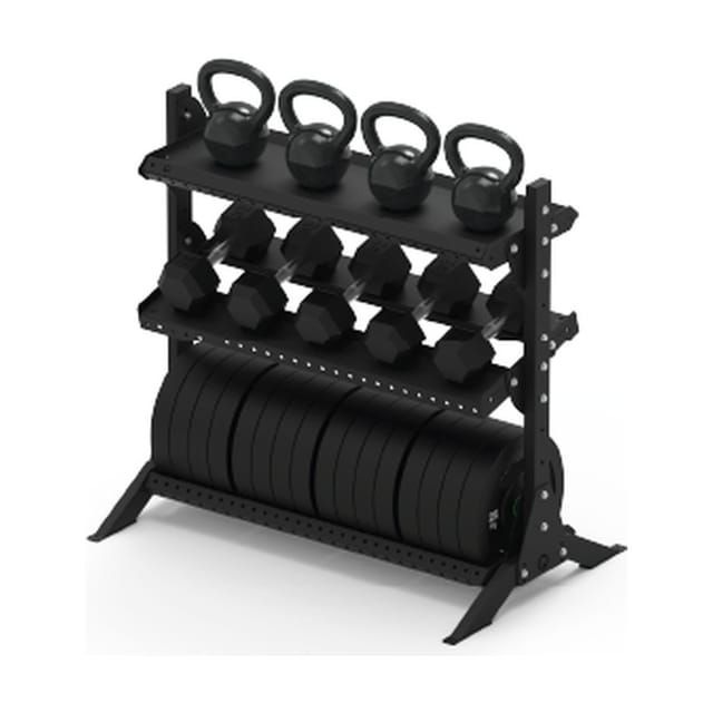 Afton 3 Tier Gym Storage Rack – 1.8 m